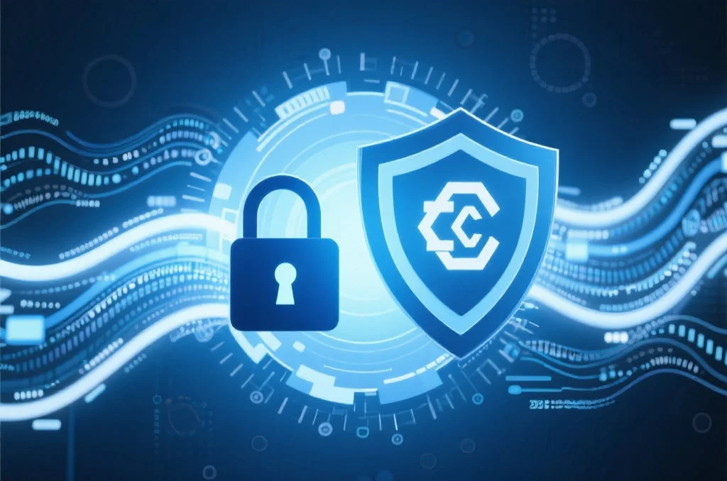 数字安全与数据保护概念图