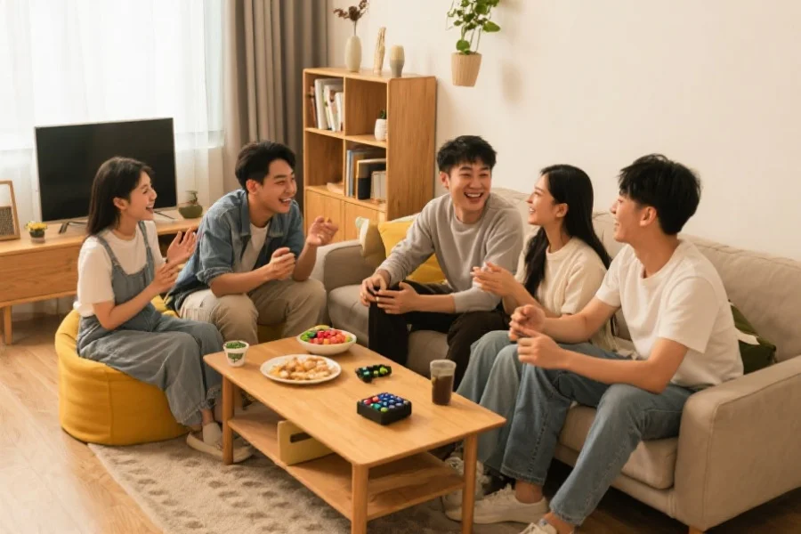 健康社交娱乐场景